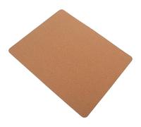 GATHINESS Double Side Cork Mousepad for Office Work and Libraries, Non-slip Rectangle Mouse Pad with Noise Dampening and Premium Ergonomic Comfort, Sturdy Khaki Cork Wood Desk Mat