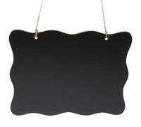 GATHINESS Double-Sided Chalkboard Message Board for Home Decoration Hanging Wall Memo Board for Kitchen and Office Use