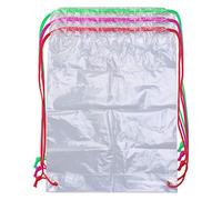 GATHINESS Drawstring Bag Cotton Storage Bag for Travel Sports | Back to School Party, Easy to Wipe Water-resistant Design, Students and Office Workers, Drawstring Rucksack Random Color