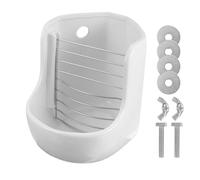 GATHINESS Dual-use Feeder Small Animal Feeder Ceramic Feeding Bowl Can Be Disassembled Stable Design for Rabbits and Chinchillas Small Pets Indoor Use