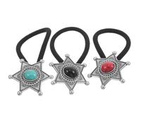 GATHINESS Elastic Hair Tie 3pcs Ethnic Style Hair Accessories with Versatile Color Options for Women Travel and Festival Events