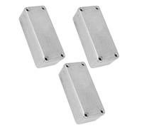 GATHINESS Enclosure Design 92x38x31mm 3pcs Case Guitar Pedal Aluminum Diecast Project Box for DIY and Optimal Internal Protection and Portable Electronic Devices Pedals