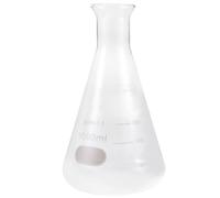GATHINESS Erlenmeyer Flask Safer for Heating Glass 1000ml with Cork Stopper, Graduated Conical Flask Made of Sturdy Glass in Chemistry Class and School Laboratory Use