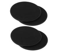 GATHINESS Exercise Sliders Portable and Floor Protection 2 Pairs with Stable Resistance Rounded Pp Pilates Gliding Discs for Full Body Workout for Indoor and Gym Use on Carpet and Hardwood