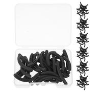 GATHINESS Eyelash Curler Replacement Pads 210pcs for Gentle Comfort and Portable Convenience Black Rubber for Keeping in Your Cosmetic Bag During Makeup Routine