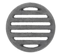 GATHINESS Fire Grate Grill Grate High Temperature Resistance and Heat Distribution Iron Alloy Material Black Round Stove and Fire Pit for Outdoor Cooking and Heating