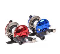 GATHINESS Fishing Line Reel Spooler with Adjustable Structure and Easy Reel Thread out Plastic and Iron Material 3.5 1 Ratio 0.28mm/50m Capacity Portable Fishing Line Spooler for Terminal