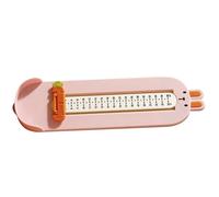 GATHINESS Foot Gauge Ruler Pink Abs Plastic Shoe Sizer Tool for Accurate Measurement and Helping Buy Correct Shoe Size