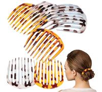 GATHINESS French Side Hair Combs Easy to Use Plastic Lightweight 8pcs Hair Styling Tools Small Side Comb Clips for Women for Formal and Informal Occasions