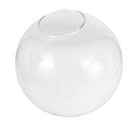 GATHINESS Glass Lamp Shade Replacement Globe Round Sphere Design, Resistant to Scratch and Easy to Clean Modern Minimalist Style, 18cm for Pendant and Ceiling Lamps for Home Decor