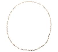 GATHINESS Golden Pearl Rhinestone Trim Chain for DIY Craft with Glass Material, Sturdy and Decorative Small Clothes Chain Suitable for Handcrafting and Sewing Projects