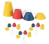 GATHINESS Golf Tees Rubber Ball Holders 16Pcs with Multiple Heights for Indoor Golf Training and Outdoor Practice