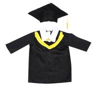 GATHINESS Graduation Season Graduation Gown and Hat Set for Kindergarten and Elementary Students Lightweight Polyester Fiber Comfortable to Wear