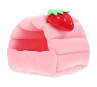 GATHINESS Hamster House Bed Plush Warm Cotton Nest for Small Pets and Rabbits, Compact and Light in Weight, for Pet Cage Use, Providing A Safe and Cozy Harbour