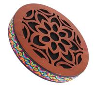GATHINESS Handheld Ocean Drum Wood Percussion Instrument Producing Relaxing Water Sound for Healing Meditation and Ensemble Play, Traditional Ethnic Style Instrument for Relaxation