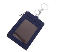 GATHINESS Hard Card Holder Keychain Bus Card Keychain with Multifunction Design Weather Protection Modern Look Stylish Appearance Pu Metal for Work Office