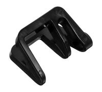 GATHINESS Heavy Duty Boat Bumper Clip Hook for Pontoon Rail Hanger | Corrosion Resistant Nylon and Fiberglass, Quick Setup for Marine Use, Black Finish for Sailors