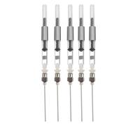 GATHINESS Ink Fill Assistant for Fountain Pen with Ergonomic Design and Easy to Install Features, Made of Stainless Steel and Plastic, 5pcs Suitable for School Handwriting and Stationery