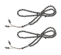 GATHINESS Islamic Jewelry Accessories Versatile Religious Rituals and for 2 Pack 99 Bead Acrylic Tasbih Bracelet, Muslim Prayer Beads with Elegant Middle Eastern Design, Unisex Mosque Use