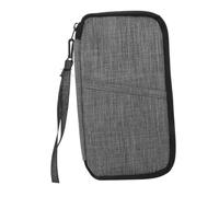 GATHINESS Lightweight Polyester Passport Holder Card Protection, Multi-use Travel Wallet and Document Case for Secure and Convenient Travel Assorted Style