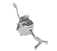 GATHINESS Manual Citrus Presser Juicer with Thickened Aluminum Alloy Body, Easy to Squeeze and Sturdy Silver Fruit Squeezer for Kitchen, Home Bar Accessories