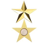 GATHINESS Medal Star Decorative Star Ornament Three-dimensional Zinc Alloy Wear-resistant Unique Celebration Souvenir DIY Party Game