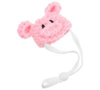 GATHINESS Mini Fiber Pets Hamster Pet for Lightweight Knitted Small Hat Polyacrylic with Adjustable Strap Comfortable and Adorable Costume for Easter Cosplay Parties