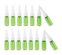 GATHINESS Ml Refillable Nose Spray Bottle with Fashion Design Pet and Pp Material 15pcs with Leakproof Design Green Small Sub Bottle Convenient to Carry for Travel Use