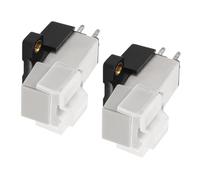 GATHINESS Moving Magnet Cartridge, Stylus Replacement for 2pcs Mm Magnetic Turntable Cartridge At3600l Vinyl Record Player Needle for Phonograph Dj Equipment