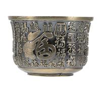 GATHINESS Multi-Function Zinc Alloy Wine Cup with Smooth Surface, Convenient Metal Tea Cup for Birthdays and Christmas Celebrations, Elegant and Sturdy Drinking Glass