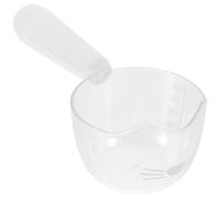 GATHINESS Multi-functional with Nonslip Grip Pet Scoop and Clip Two-in-one Design and Measuring Scale, for Feeding Dogs, Cats, and Other Foods