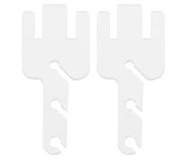 GATHINESS Multi-Purpose Knitting Machine Tensioner 2Pcs Plastic Sturdy Rods Compatible with Addi King Express for Precise Stitching