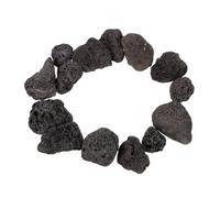 GATHINESS Natural Volcanic Lava Stone Porous Structure for Garden Landscaping and Aquarium Decoration, Large Bag of Black and Red Rocks Enhancing Plant Growth and Healthy Environment