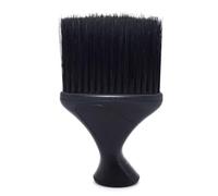GATHINESS Neck Duster Brush Broken Hair Removal Tool, Black Nylon Pp Hair Salon Brush for Dusting around Ears and Neckline, Barber Shops and Homes
