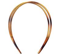GATHINESS Non Slip Headband for Women, Creative Hairband Decor with Two-tier Plastic Design, Lightweight and Sturdy Hairband for Daily Hair Fixing and Chic Head Decor
