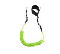 GATHINESS Paddle Board Leash Coiled Leg Rope with Wrist Strap, Anti-loss Paddleboard Accessory for Water Sports, Sturdy Blue-green Sup Safety Leash for Stand-up Paddleboarding
