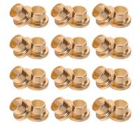 GATHINESS Perfume Pump Collar Replacement Metal Caps 30Pcs 0.98In for Fragrance Bottles Featuring Enhanced Seal for DIY Repair