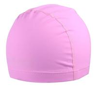 GATHINESS Pink Waterproof Swimming Hat for Adults, Unisex Swim Cap Made of Polyester and Spandex, Easy to Put and Take, Portable Swimming Headwear for Pool and Water Sports