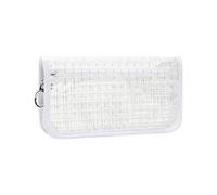 GATHINESS Plaid Coin Purse for Mobile Phone Portable Change Purse PVC Material for Storing Cards and Items The Go Random Color