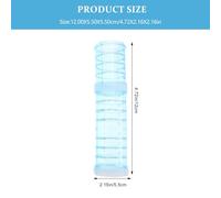 GATHINESS Plastic Hamster Cage Tube Maze Connector DIY Tunnel Kit for Small Animals Hamster Cage Accessories Blue External Habitat Extension and Squirrels