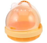GATHINESS Portable Hamster Cage Small Animal Carrier Plastic Hamster Transport Box for Traveling Gerbils