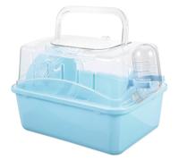 GATHINESS Portable Lightweight Carrying Case with Spacious Interior Hamster Cage and Plastic Material, Suitable for Travel and Outing for Small Animals