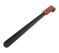 GATHINESS Portable Stainless Steel Shoe Horn with Rational Bending Radian and Handle Design, for Household and Travel Use, Sturdy Long Handle Shoe Lifter for Easy Wearing