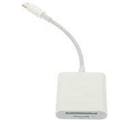 GATHINESS Portable USB C Memory Card Reader with Type-c Otg Adapter Lightweight Abs Material Card Reader for Computer Supply for On-the-go Data Transfer