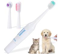 GATHINESS Professional Electric Toothbrush for Pets with Safe and Gentle Cleaning, Acoustic Brush Technology, Waterproof Plastic Design, Portable for Traveling Random Color