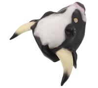 GATHINESS Realistic and Adults Full for Latex Head Mask Animal Cow Face Mask Soft Texture Reusable Design, for Halloween Carnival Accessories Parties Costume