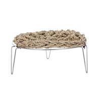 GATHINESS Reptile Sunbathing Platform and Lounge Chair with Seagrass Mattress Breathable and Comfortable Pet Bed for Bearded Dragons Geckos and Small Lizards