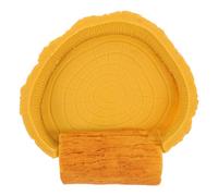 GATHINESS Reptile Water Container for Horned Frogs and Lizards, Orange Resin Feeding Dish with Spill Prevention and Safe Design, for Terrarium Use and Crawl Pets Hydration