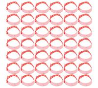 GATHINESS Reusable PVC Id Wristbands for 100pcs Hospital Patient Identification, Adjustable Fit Nursing Wristbands in for Adults Healthcare Settings