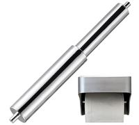 GATHINESS Reusable Retractable Paper Roller Rod Toilet Paper Holder Replacement Plastic Paper Holder Accessory for Hotel and Bathroom Use 6.50 Inch